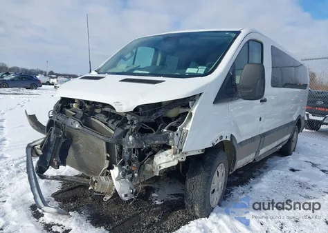 2015 Ford Transit-350 Xlt z USA, uszkodzony, nr VIN 1FBZX2ZM5FKA87948